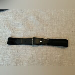 Black Nike Men's Belt one size adjustable